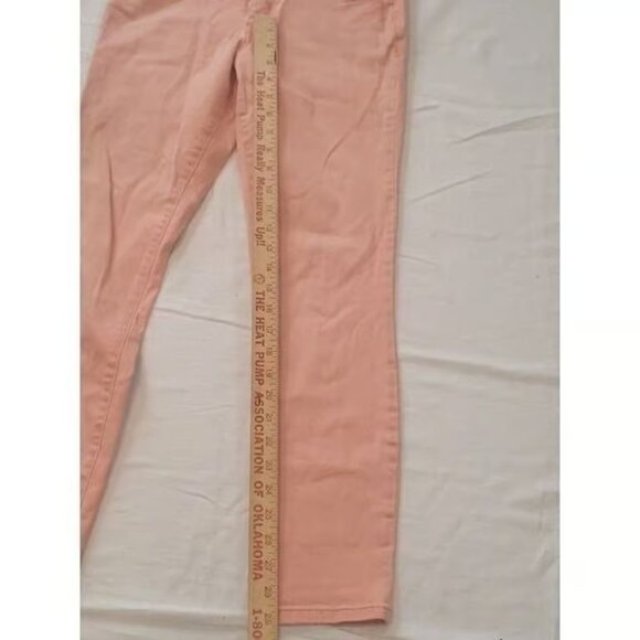 Jessica Simpson Jeans Women Sz 28 Forever Rolled Skinny Peach Everyday - Picture 3 of 7